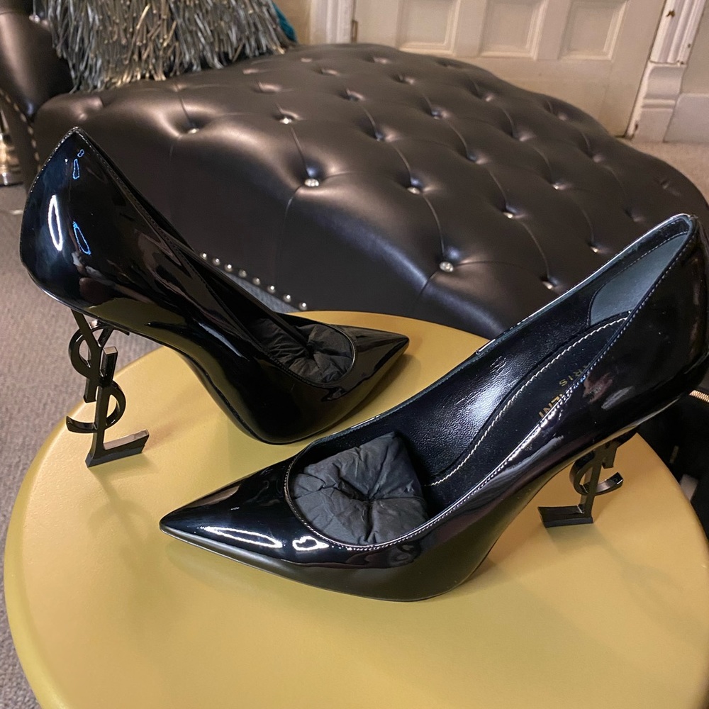 Authentic!!!!!! Saint Laurent Patent Leather Heels
